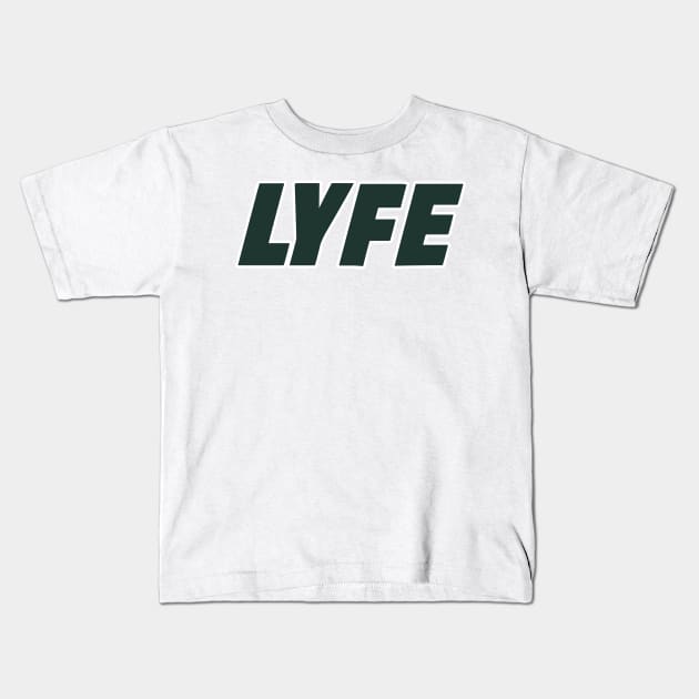 NY LYFE!!! Kids T-Shirt by OffesniveLine